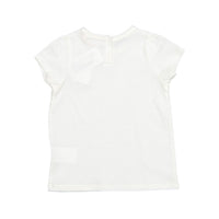 Bonpoint White Embroidered Cira Baby Tee