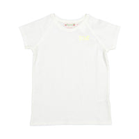 Bonpoint Off White Embroidered Tee