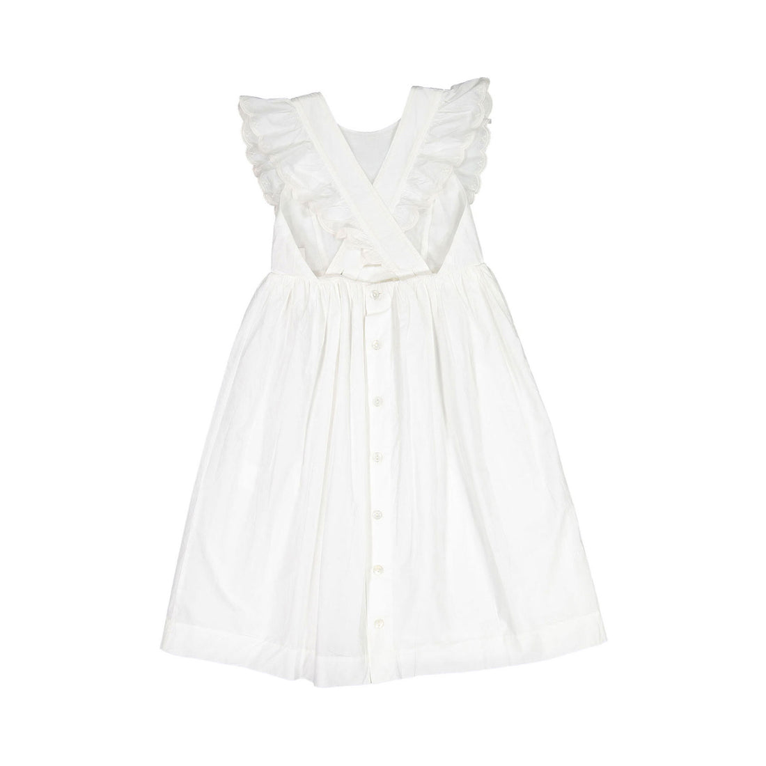 Bonpoint White Carole Dress