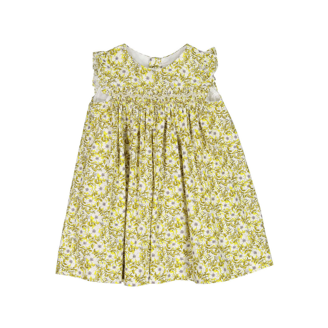 Bonpoint Lemon Liberty Clothibis Baby Dress