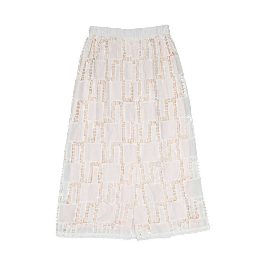 Ba-sh Ecru Anira Skirt