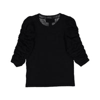 Autumn Cashmere Twilight Elbow Length Ruched Sweater