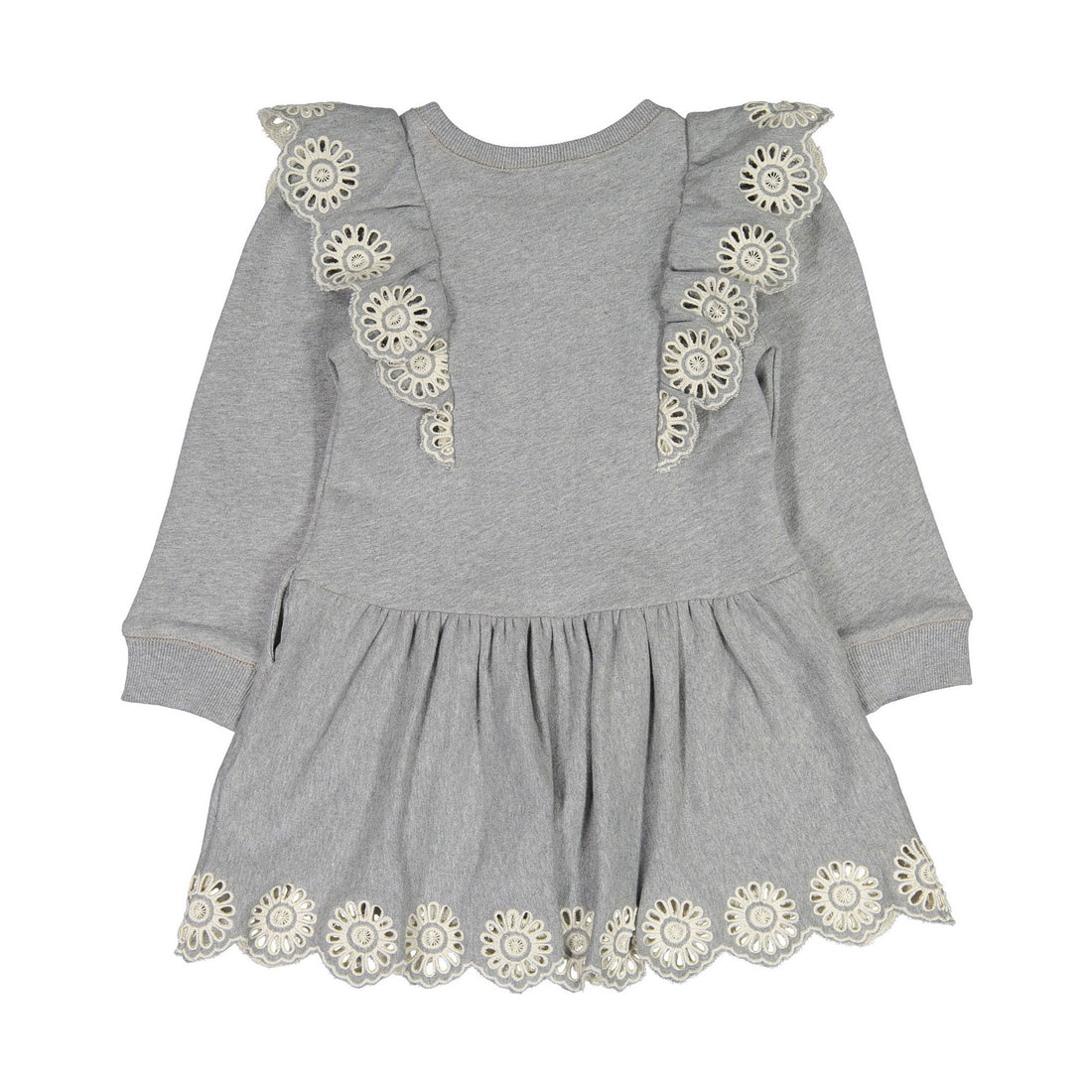 Sea Melange Blaine Embroidery Combo Dress
