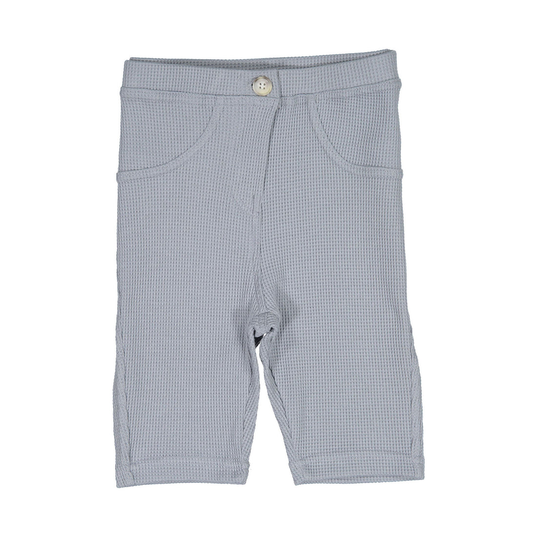 Boys and Arrows Dusty Blue Waffle Shorts
