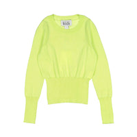 Autumn Cashmere Kiwi High Rib Sweater