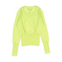 Autumn Cashmere Kiwi High Rib Sweater