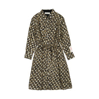Golden Goose Tannin Leopard Print Dress
