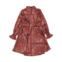 Golden Goose Spiced Apple Paislet Print Dress