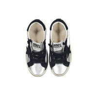 Golden Goose Silver/Blue Superstar Sneakers