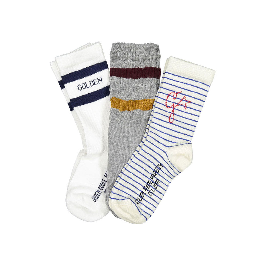 Golden Goose 3 Set Socks