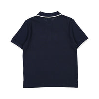 Hugo Boss Navy Perm Ss Polo