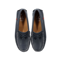 Papanatas Steel Leather Tassel Loafers