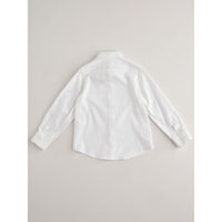 Nanos White Classic Collared Shirt