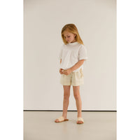 Dinui White Loretta Blouse