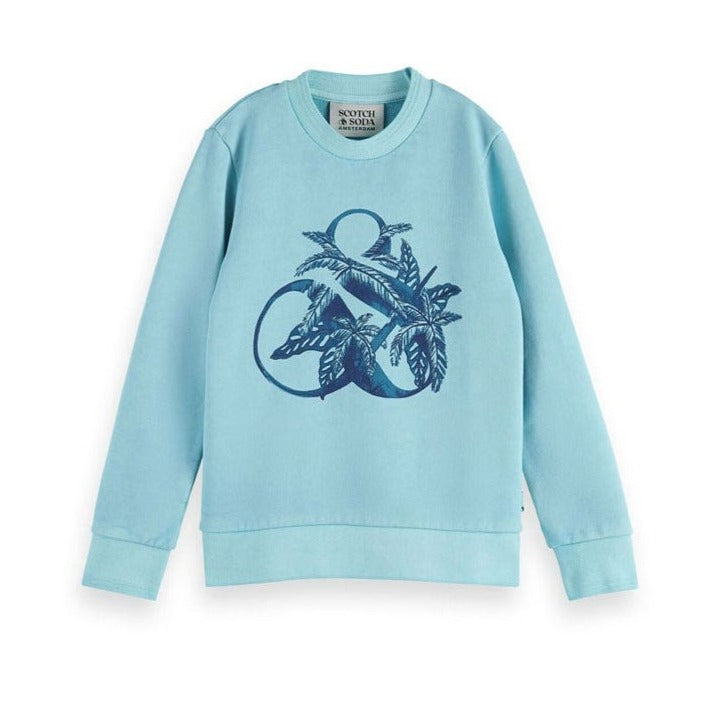 Scotch Shrunk Seafoam Garment Dye Sweatshirt