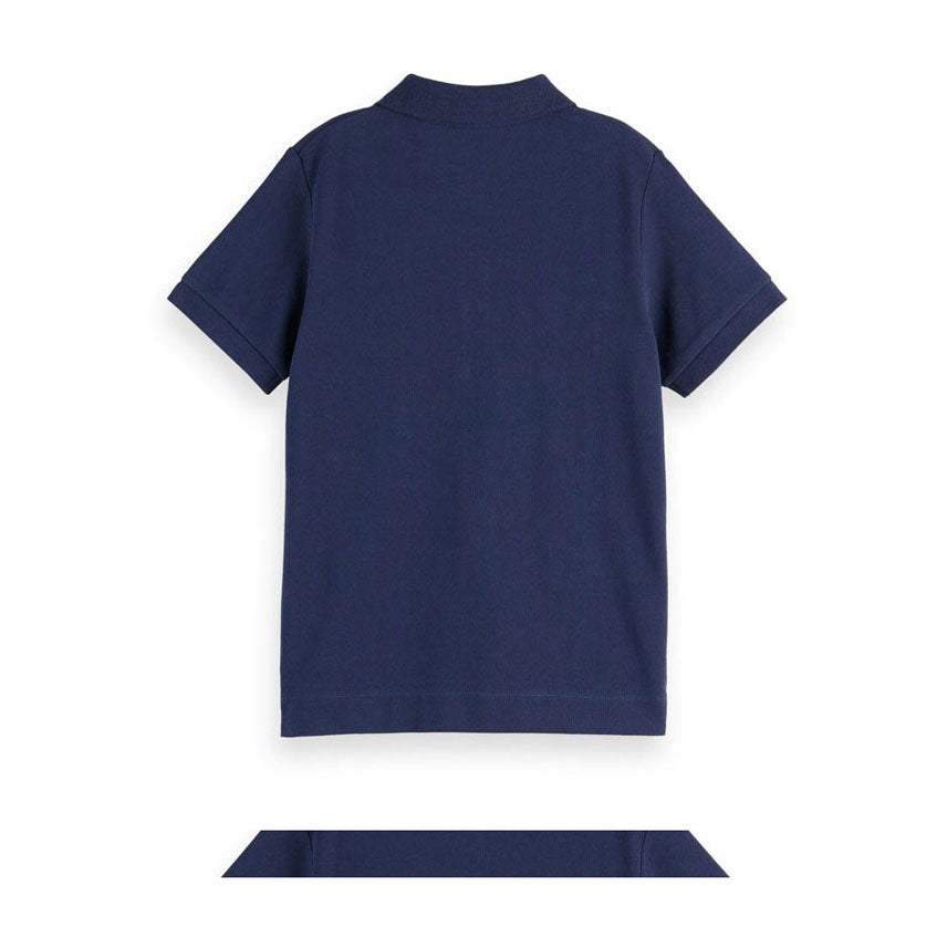 Scotch Shrunk Night Under Collar Tipping Polo