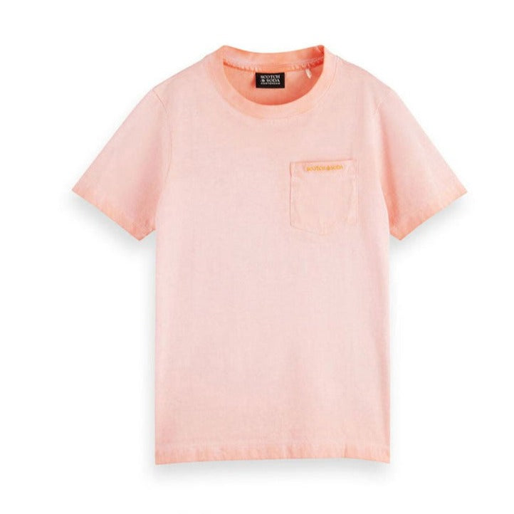 Scotch Shrunk Candy Chest Pocket Tee
