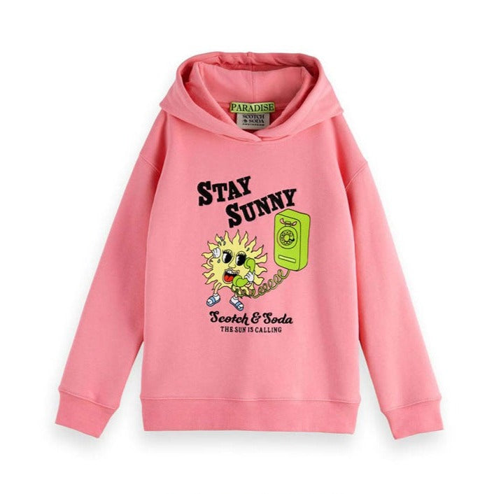 Scotch Shrunk Lemonade Stay Sunny Relaxed Hoodie