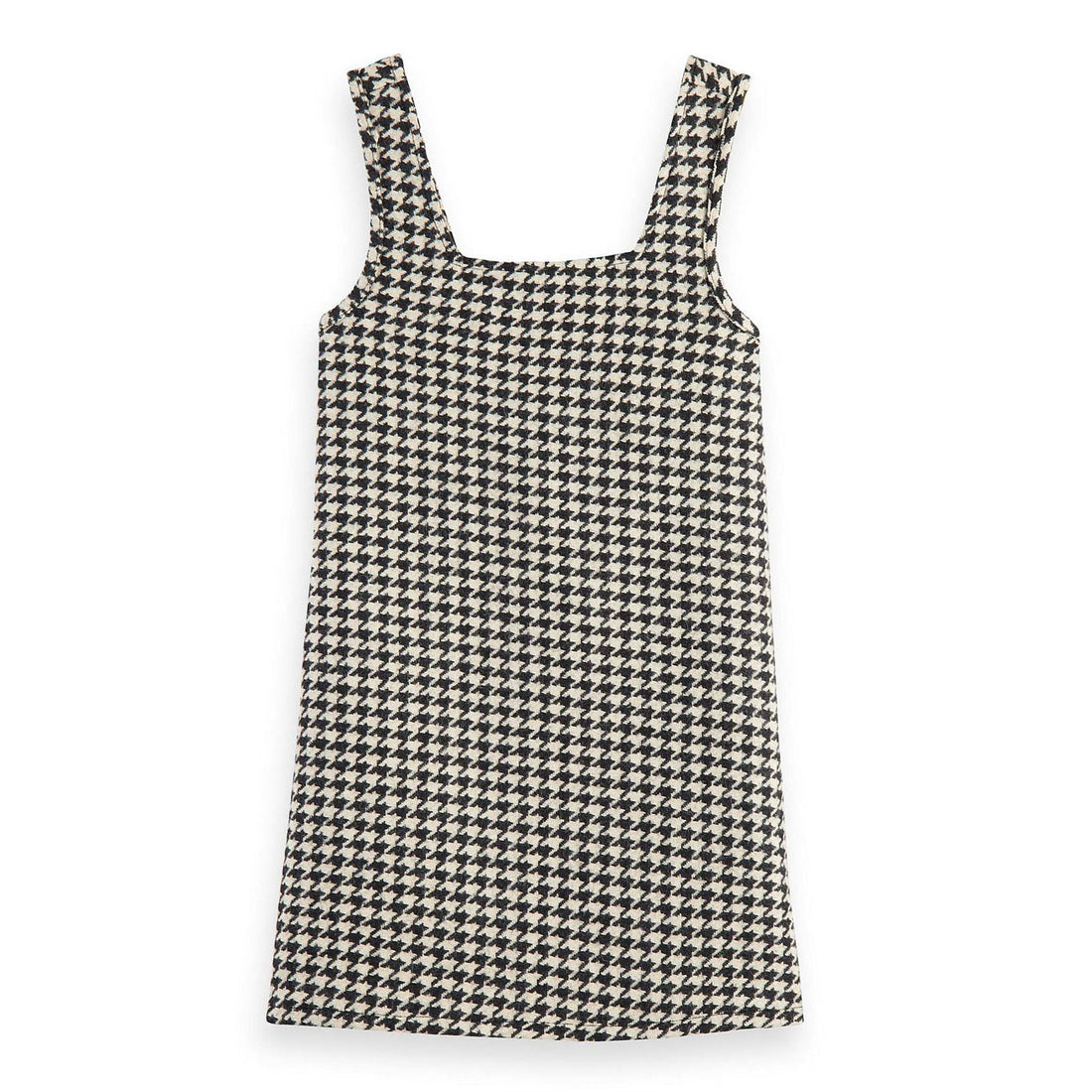 Scotch Shrunk Yarn-Dyed Houndstooth Dress