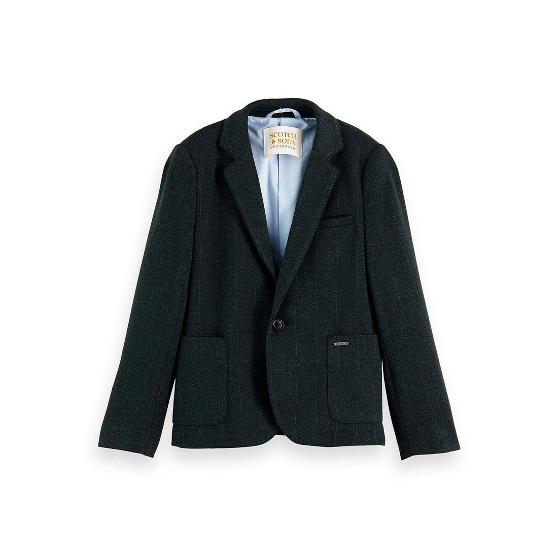 Scotch Shrunk Green Knitted Blazer
