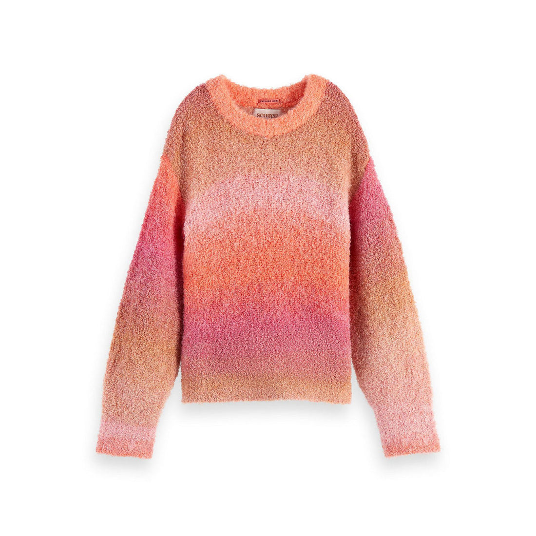Scotch Shrunk Multi-Colored Relaxed-Fit Pullover