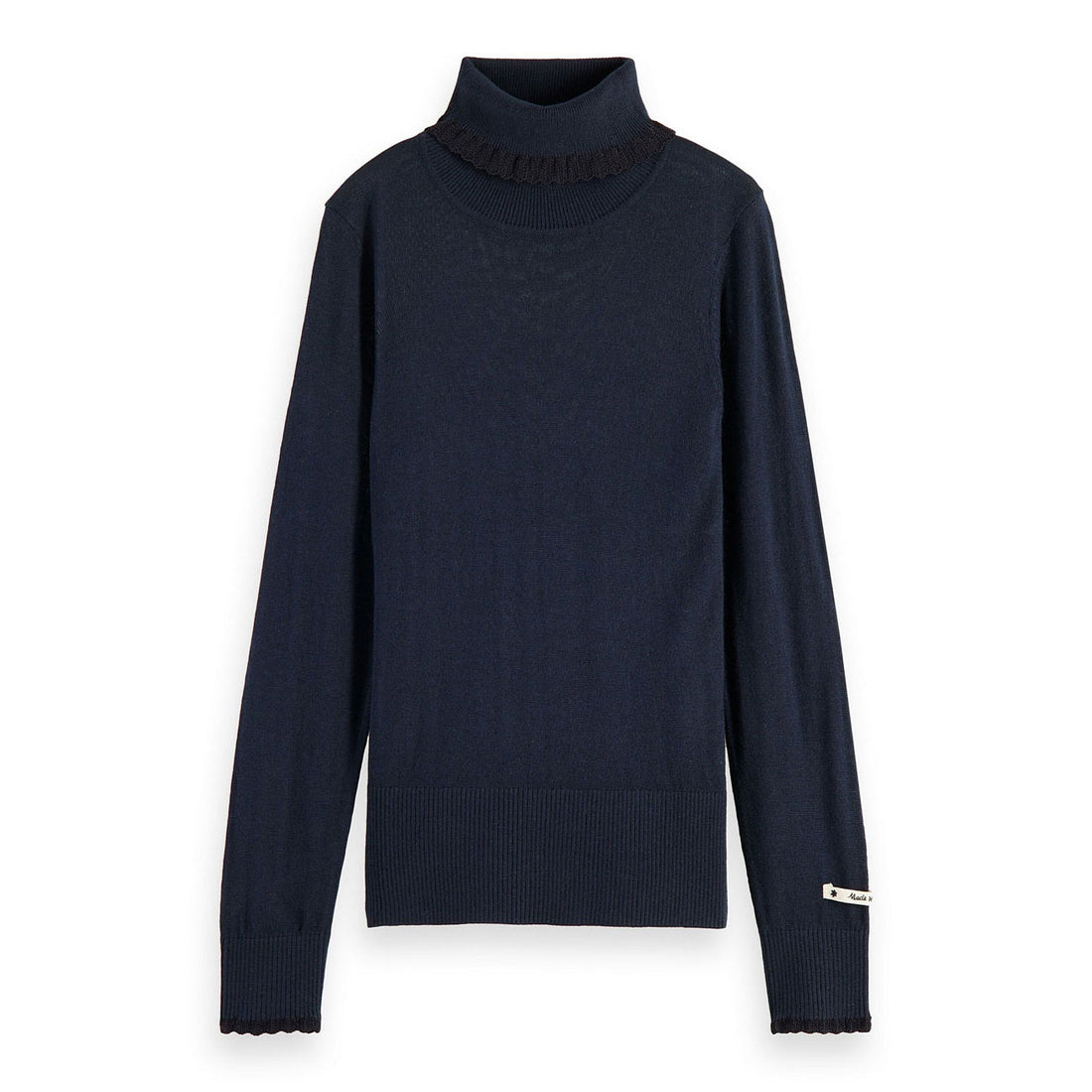 Scotch Shrunk Night Turtle-Neck Long-Sleeved Pullover