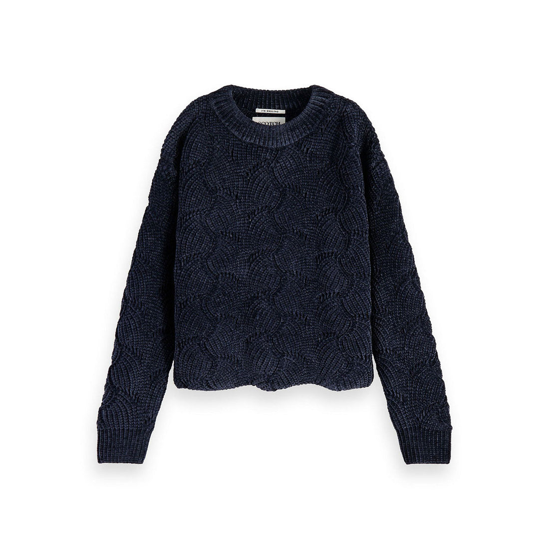 Scotch Shrunk Night Chenile Crewneck Pullover