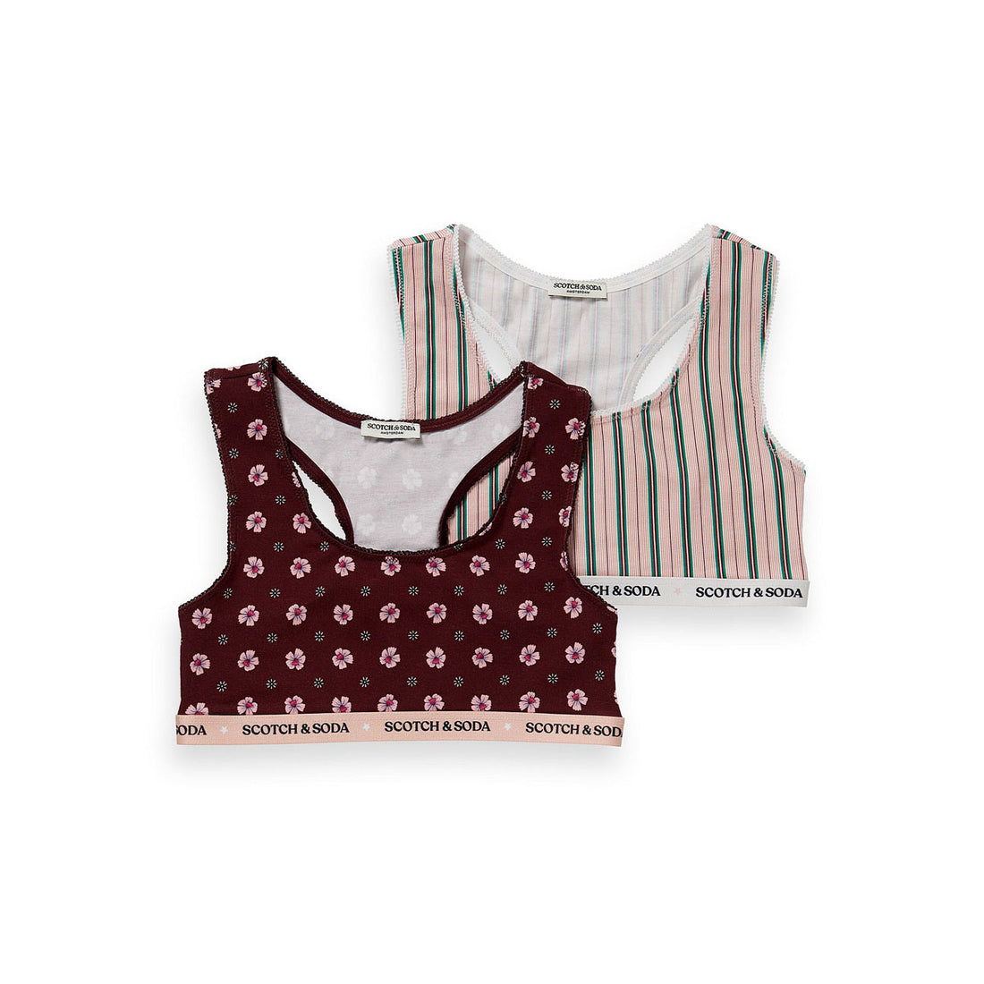 Scotch Shrunk Burgundy/Pink Duo Top Pack