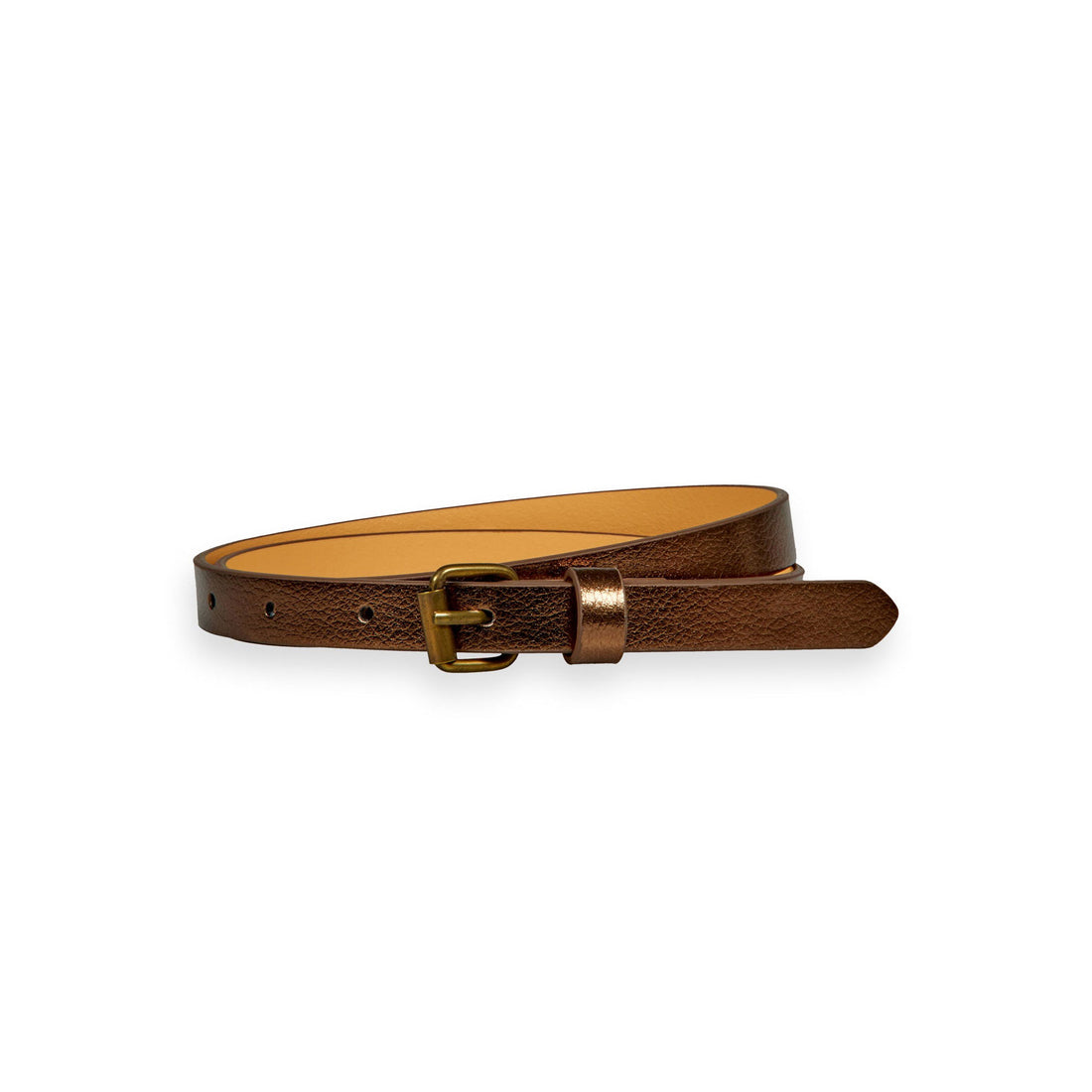 Scotch Shrunk Sunshine Metallic Belt