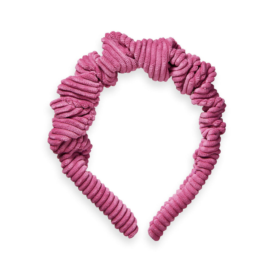 Scotch Shrunk Orchid Courduroy Headband