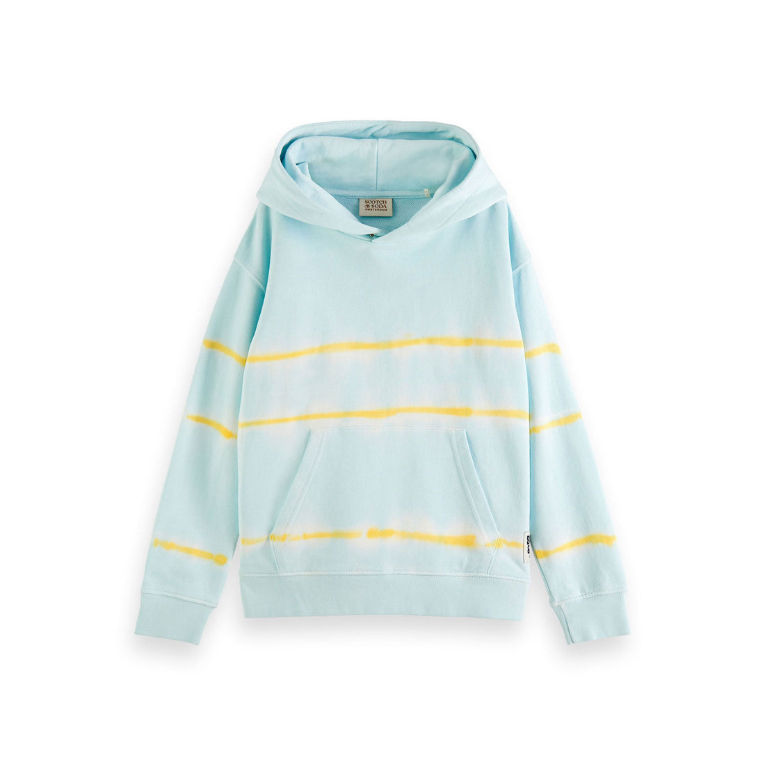 Scotch Shrunk Light Blue Tie-Dye Hoodie