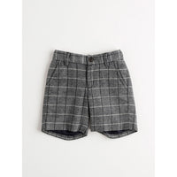 Nanos Grey Plaid Shorts