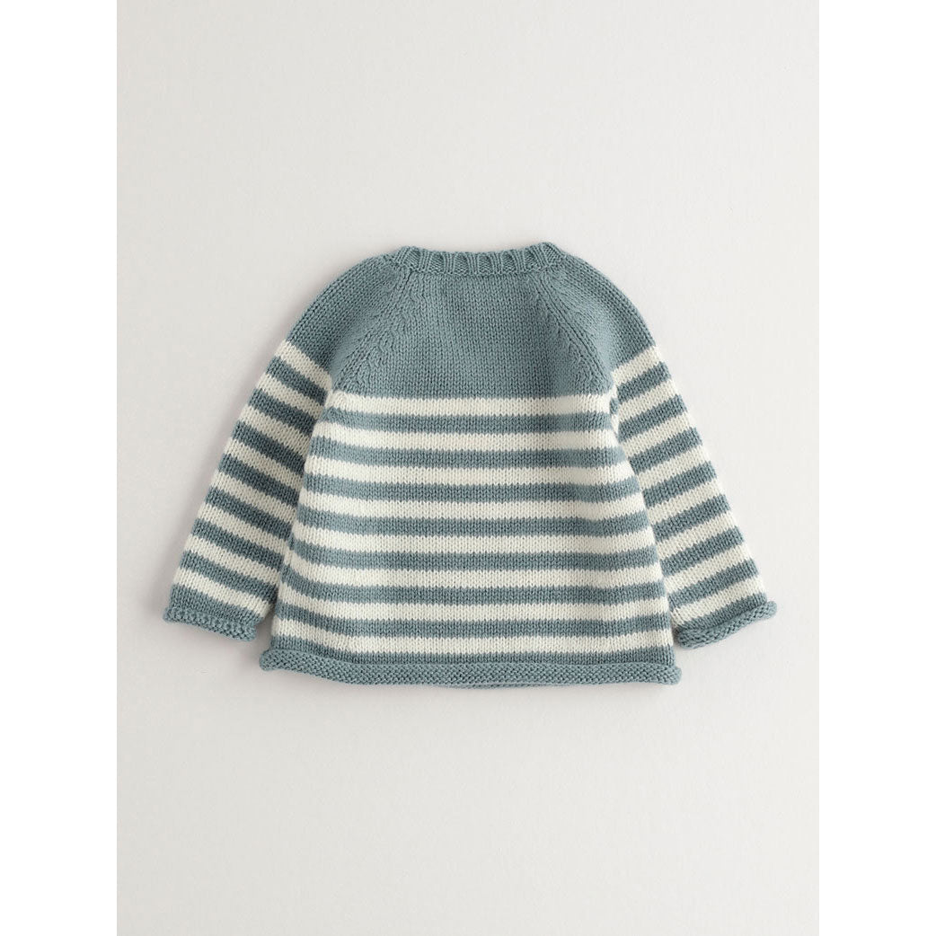 Nanos Blue Penguin Baby Sweater