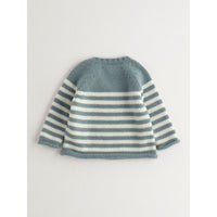 Nanos Blue Penguin Baby Sweater