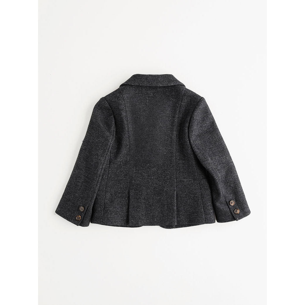 Nanos Grey Wool Blazer
