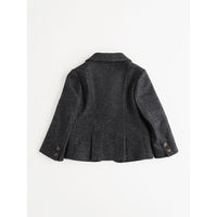 Nanos Grey Wool Blazer