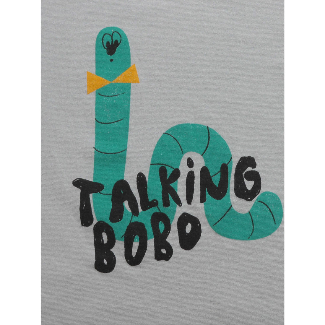 Bobo Choses Scholar Worm Long Sleeve Baby T-Shirt