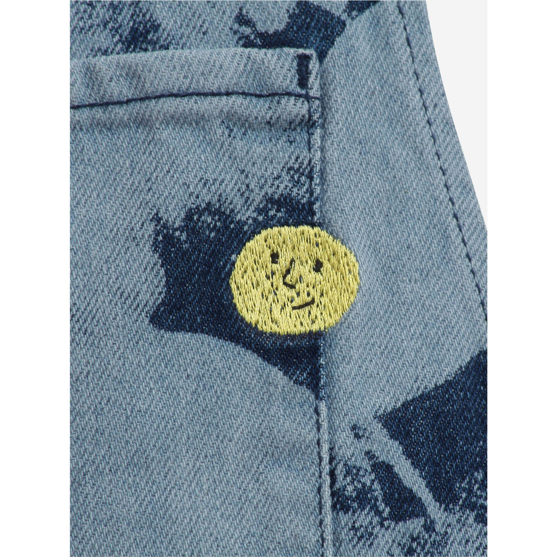 Bobo Choses Painting All Over Denim Dungaree
