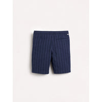 Bellerose Blue Pin Stripe Pawl  Shorts