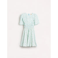 Bellerose Mint Flowers All Over Azur Dress