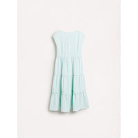 Bellerose Turquoise Check Azul Layered Dress