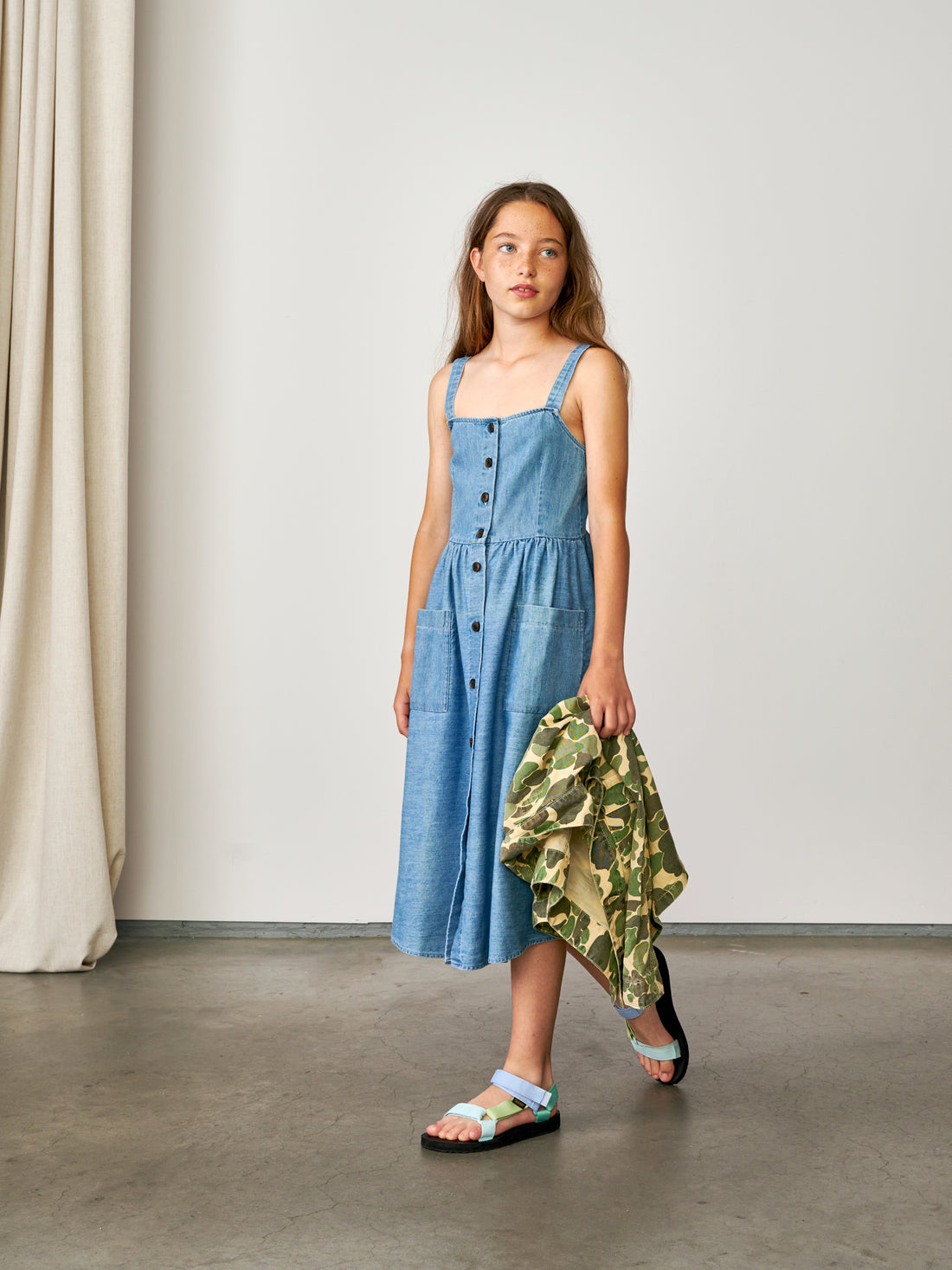 Bellerose Bleach Blue Axelle Jumper Dress