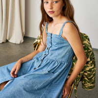 Bellerose Bleach Blue Axelle Jumper Dress