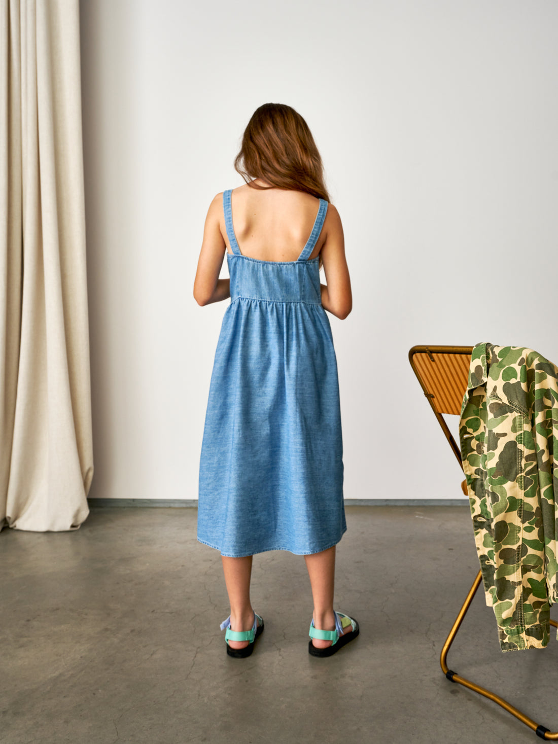 Bellerose Bleach Blue Axelle Jumper Dress