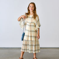 Bellerose Cream Check Poetry Dress