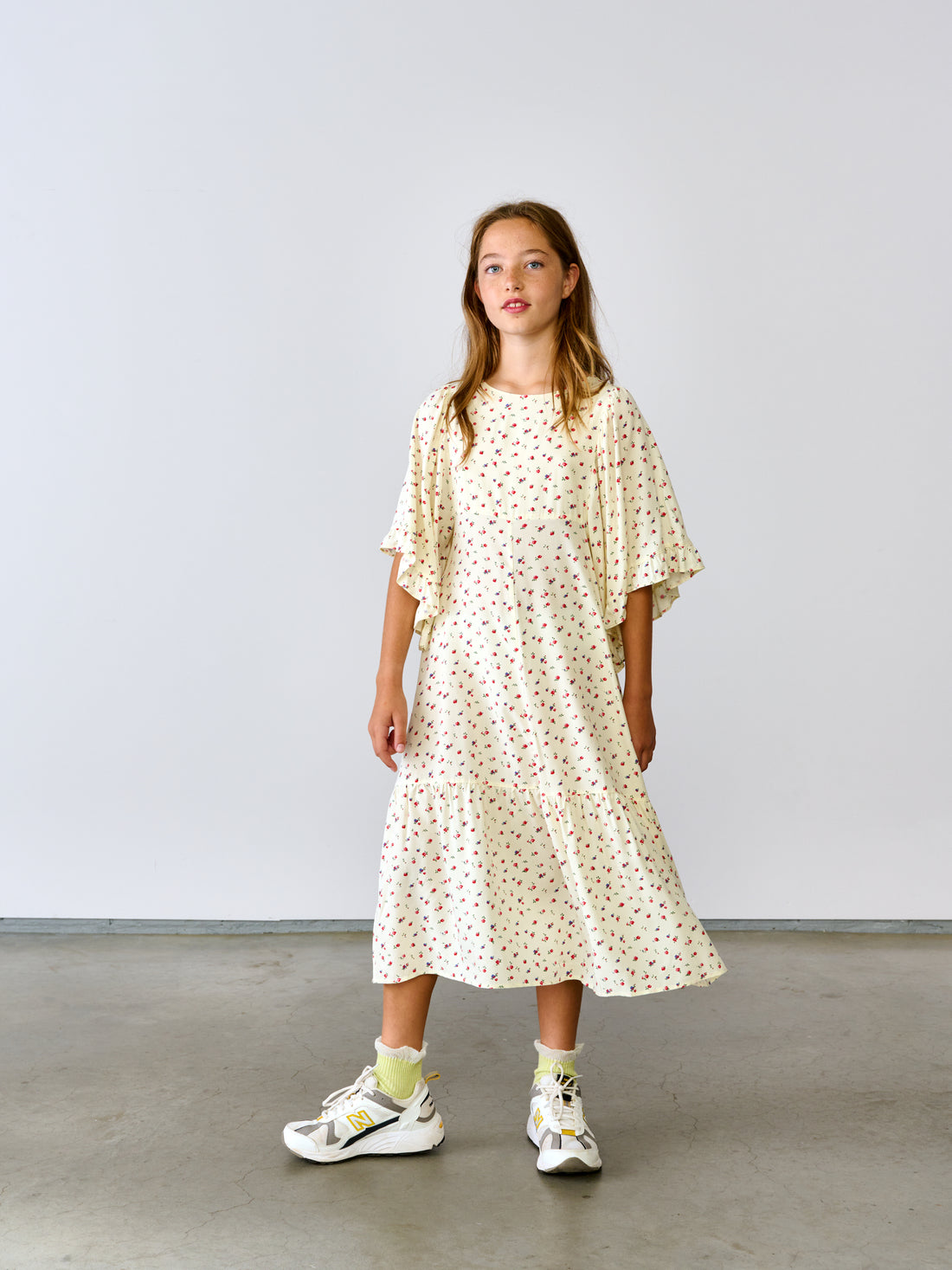 Bellerose Cream Floral Poetry Dress
