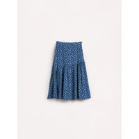 Bellerose Blue Flowers All Over Pure Skirt