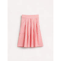 Bellerose Red Vichy Amici Skirt
