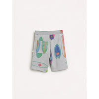 Bellerose Grey Surf Printed Nin Shorts