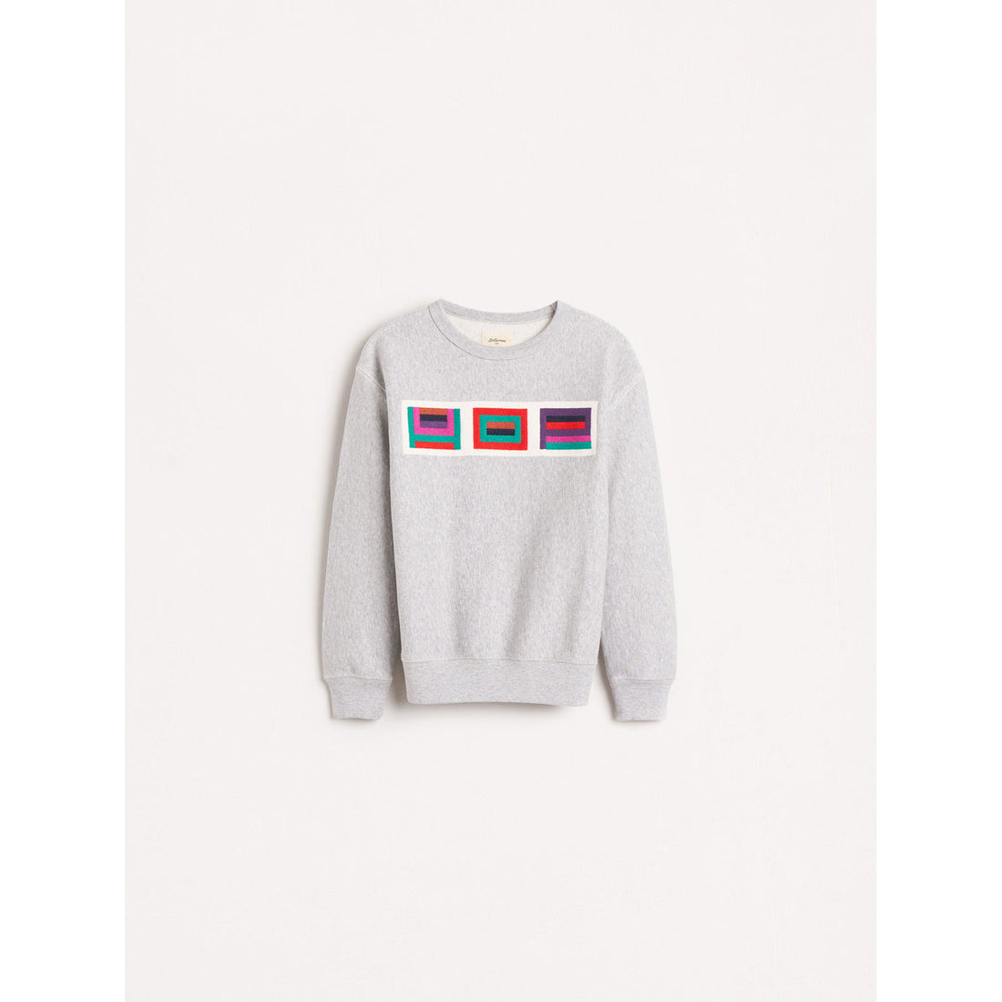 Bellerose Heather Grey Pullover Fago Sweatshirt
